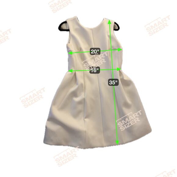 White Calvin Klein dress size 12 - Picture 3 of 5